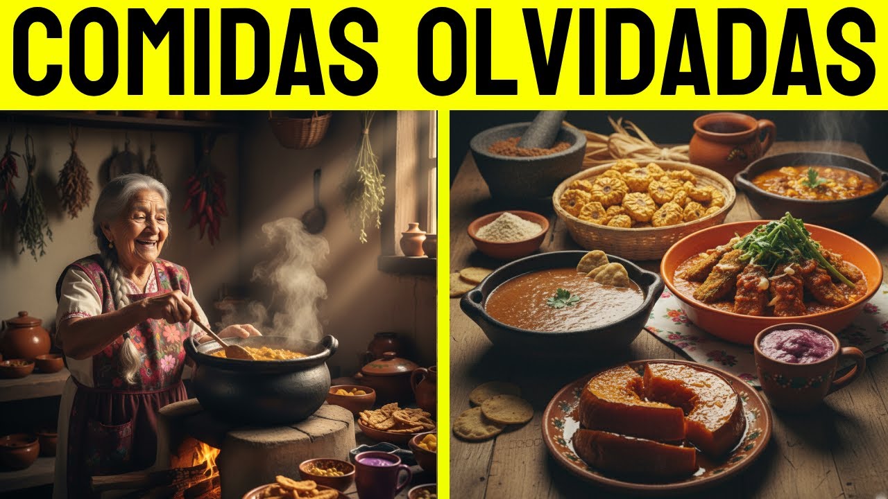 30 Comidas MEXICANAS  de Semana Santa Que Preparaba tú ABUELA en los 80