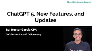 ChatGPT 5 and Other New Features