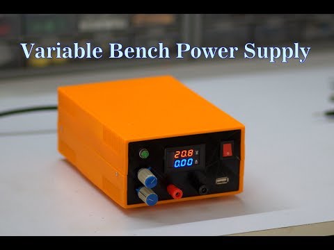 How to Make a Bench Power Supply || DIY Lab Power Supply || Make Your Own Lab Power Supply