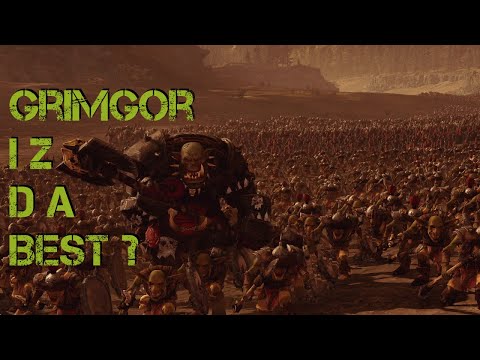 Total War Warhammer 2 - Ambush of Grimgor Ironhide - Orcs v Wood Elves - Cinematic Battle