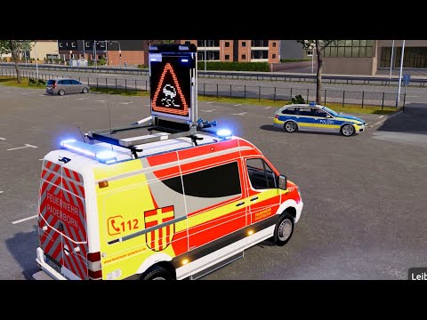 Emergency Call 112 - Paderborn Special Operations Firefighter on Duty! 4K