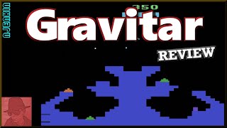 Gravitar - on the Atari 2600 - with Commentary !!