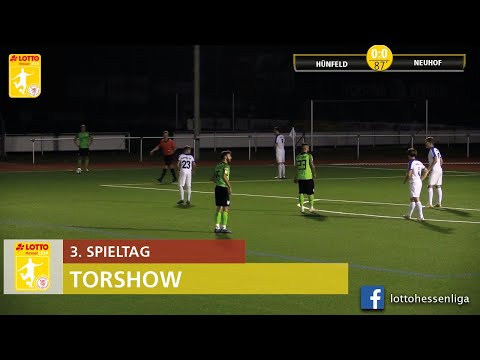 Torshow 3. Spieltag LOTTO Hessenliga 2020/2021