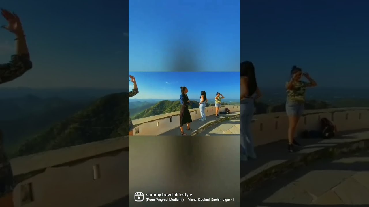 Kudi nu Nachne De || Sajjangarh Fort || Udaipur || Rajasthan India || #Shorts