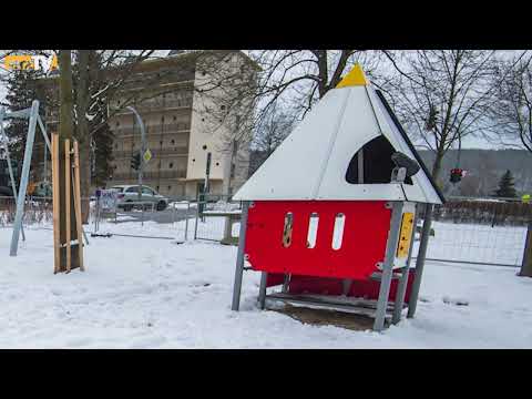 Spielplatz noch nicht komplett