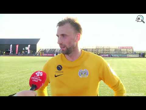 Premium liiga 12. voor: FC Kuressaare - Tartu JK Tammeka 2:4 (2:3) Rauno Tutk intervjuu