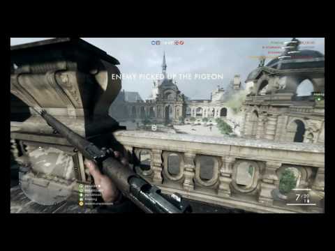 "Pigeon Shooting" Lee Enfield MkIII Infantry 26 Kill Streak - Battlefield 1 Gameplay 4k 60fps
