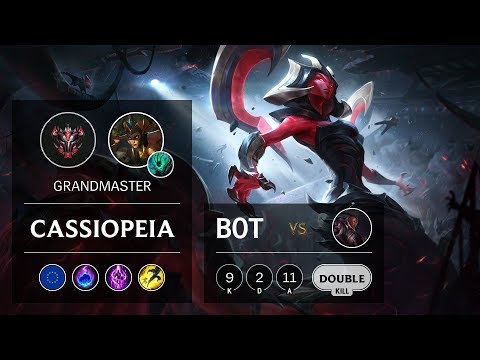 Cassiopeia Bot vs Lucian - EUW Grandmaster Patch 9.7