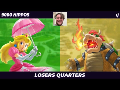 9000 Hippos (Peach) vs :) (Bowser) - Pacdormvitational Losers Quarters