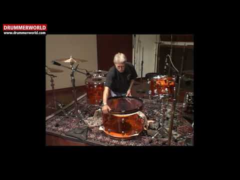John Bonham Vistalite Drum Kit: Setting UP & Tuning Secrets - Drum Clinic Masterclass
