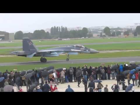 Sukhoi SU 35 - Paris Air Show 2013