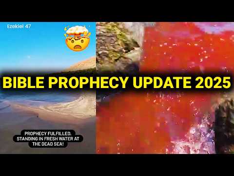 Sea of Galilee Turns RED and the Dead Sea Bible Prophecy is Coming True (End Times Prophecies)