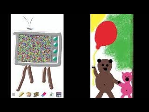 Drawing on the tablet Video