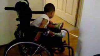 my son in my wheelchair