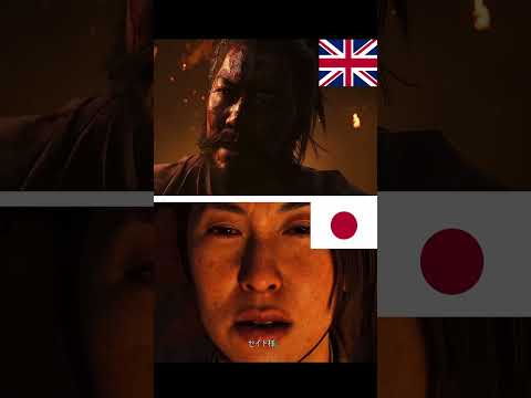 Ghost of Yotei - Japanese Lip Sync is Perfect - English vs Japanese Dub 🤯 #ghostofyotei