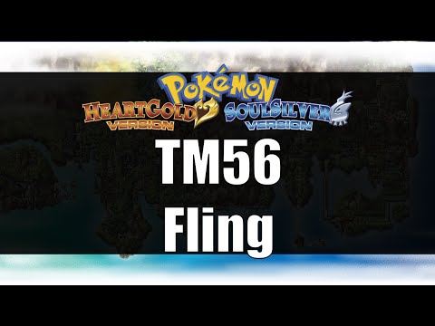 Pokemon Heart Gold & Soul Silver | Where to get TM56 Fling