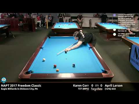 Karen Corr vs April Larson - NAPT 2017 Freedom Classic