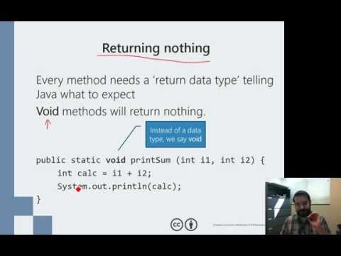Using The void Return Type