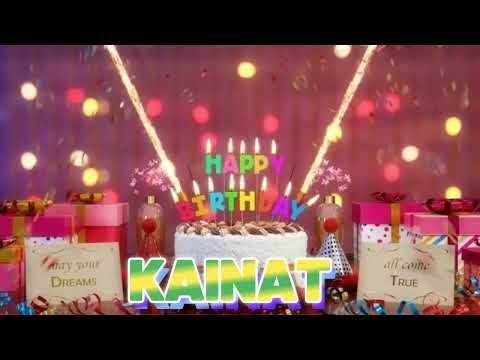 KAINAT Happy Birthday Song with Names 🌟 Happy Birthday to You