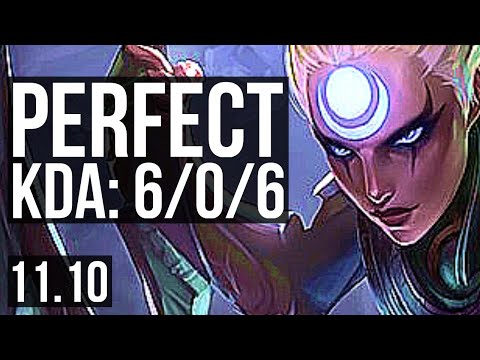 DIANA vs LEE SIN (JUNGLE) | 6/0/6, 66% winrate, Dominating | KR Grandmaster | v11.10