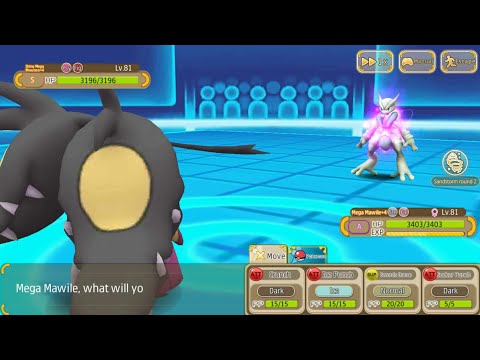 Remach mega mawile vs mega mewtwo  ( trainer canyon)