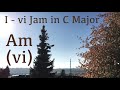 C Major Jam Track  I   vi