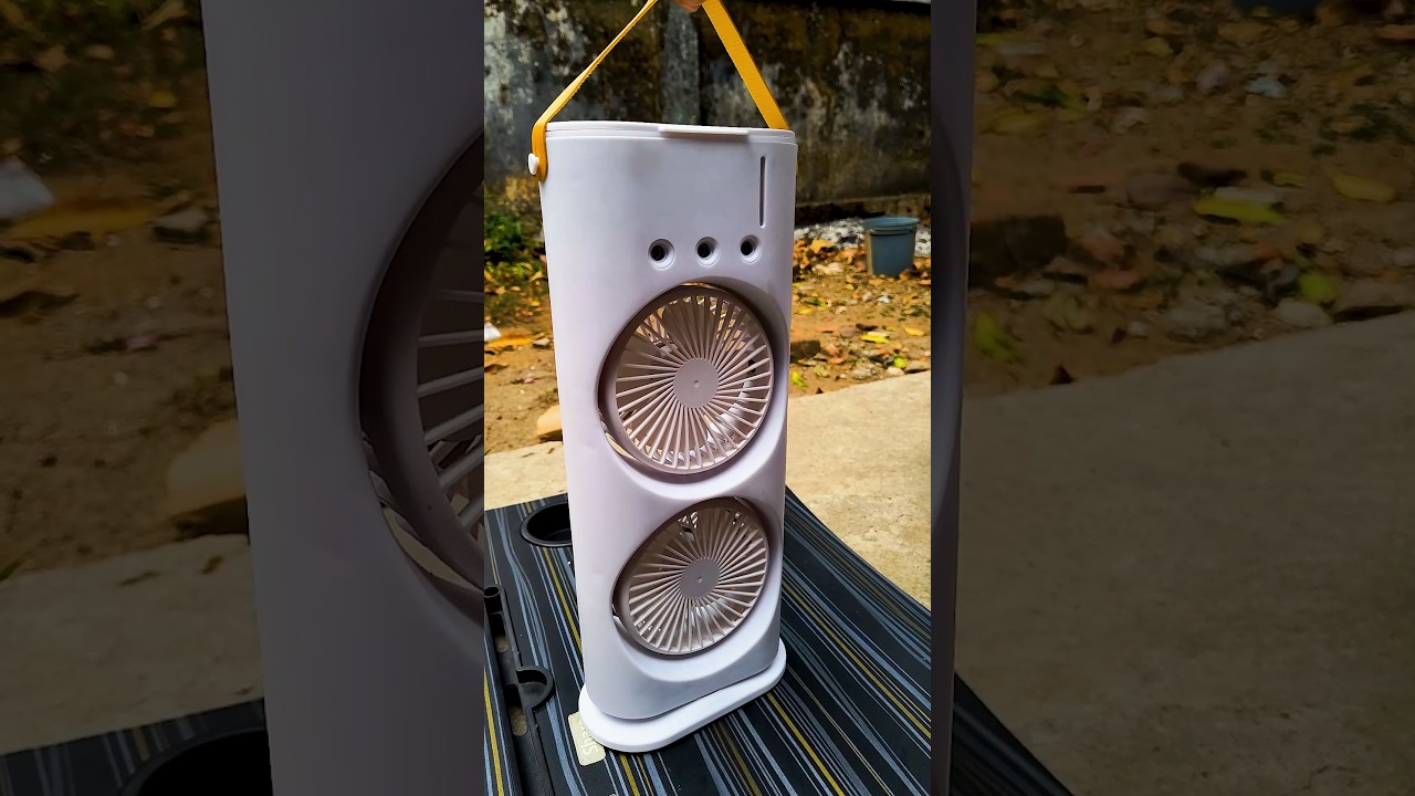 Double Fan Mini Cooler 🔥#shorts #cooler #minicooler #miniac #doublefancooler #fancooler