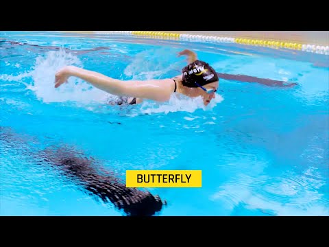 Hoe te zwemmen: vlinderslag