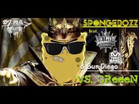 SpongeBOZZ feat. Kollegah, Farid Bang & Sun Diego VS. GReeeN (Dynamit RMX) - Dj-N!k