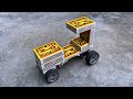 How To Make Tractor With Matchbox Matchbox Tractor Diy Tractor