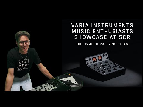 Simon Schär - VARIA Instruments Music Enthusiasts Showcast at SCR with RDM40