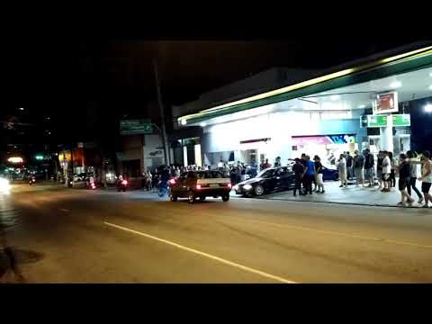 GOL QUADRADO TURBO | CORTE DE GIRO 3STEP + BURNOUT | PANICO TOTAL NA AV. EUROPA