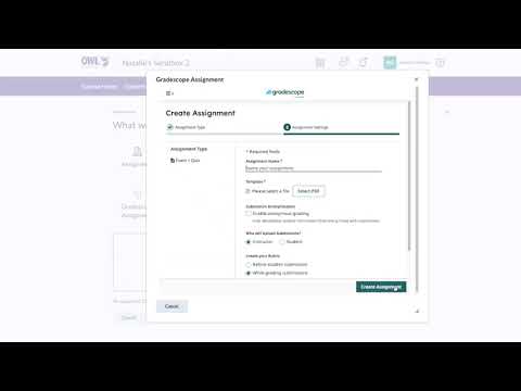Adding Gradescope To Brightspace