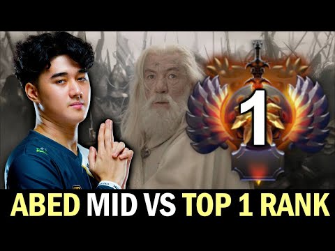 Abed vs Top 1 rank - Unexpected mid vs Grandmaster mid ---ft OG.sumail