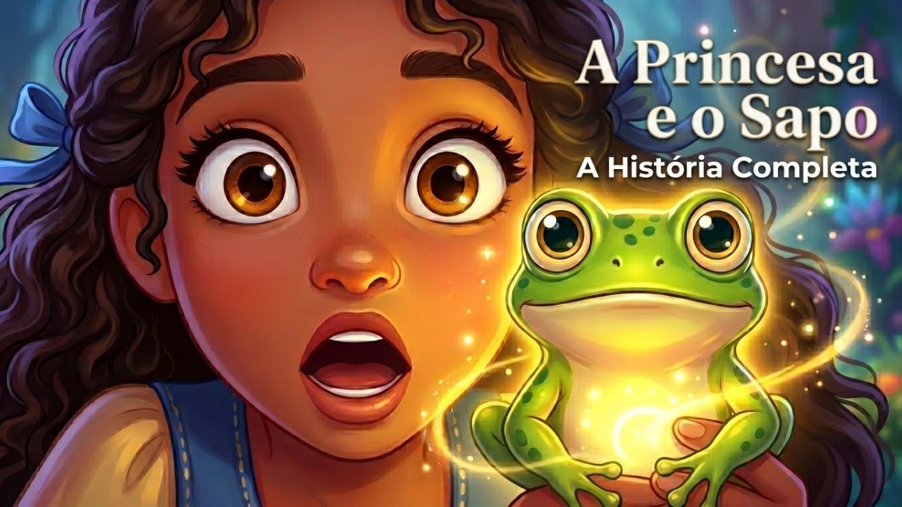 A Princesa e o Sapo | A História Completa com Músicas | Contos de Fadas em Português
