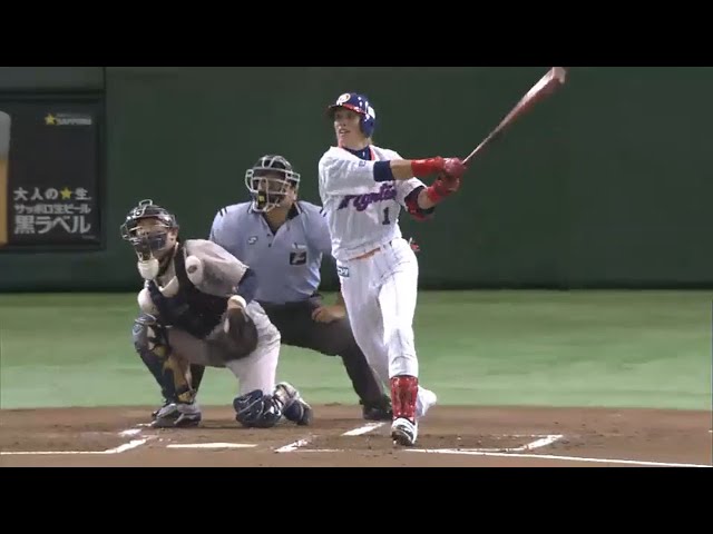 【1回裏】ファイターズ・陽 通算6本目の先頭打者ホームラン!! 2015/8/23 F-Bs