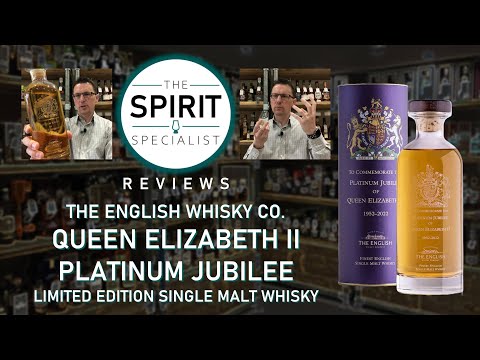 The Spirit Specialist reviews The English Whisky Co Platinum Jubilee Single Malt Whisky