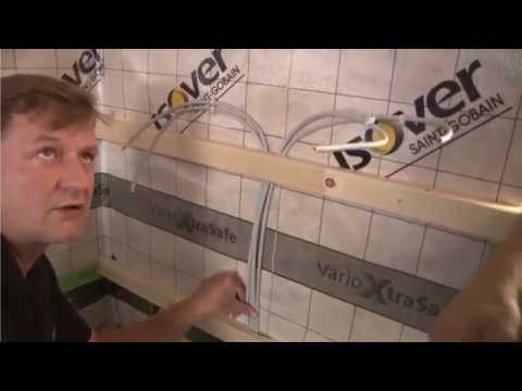 Aussparung für Kabel in Lattung | ISOVER Quick-Tipp #43