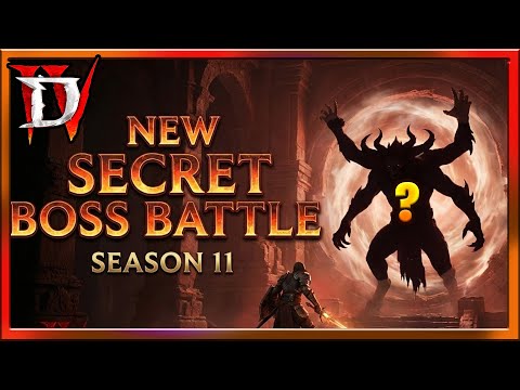 Diablo 4 Season 11 Secret Uber Bosses Season Divine Intervention (with Mount Cosmetic Drop)