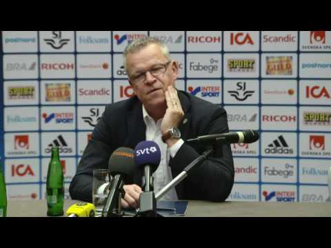 Se hela Janne Anderssons presskonferens efter segern mot Ungern - TV4 Sport