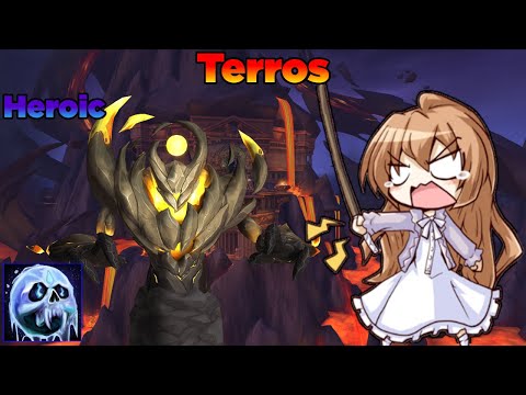 【No Keybinds】Heroic Terros - Vault Of The Incarnates | Frost Death Knight POV