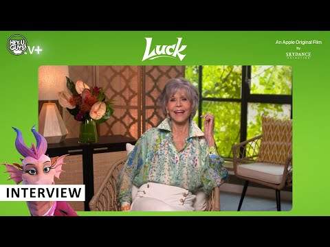 Luck - Jane Fonda on being lucky in life, her comeback at 65 & Katharine Hepburn's platform shoes