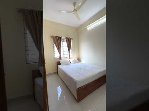 Video thumbnail for A602: Fully furnished 1 BHK Flat for rent in whitefield | Kots Lune