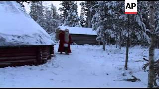 Santa and elves prepare for the big day