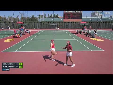 Angelica Blake/Alexis Blokhina v Eryn Cayetano/Madison Sieg - STAN v USC - 25.03.23