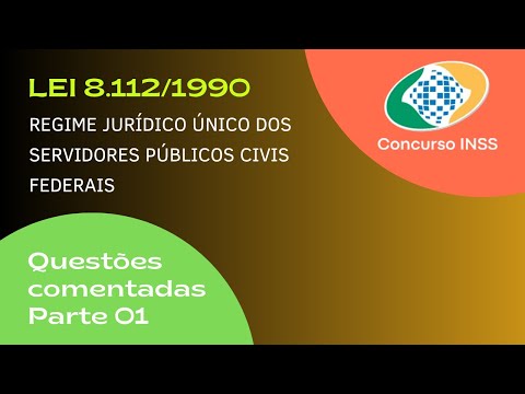 Lei 8.112/90 CESPE: Questões Comentadas com Gabarito | Concurso INSS 2026