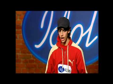Darins first audition - Swedish Idol