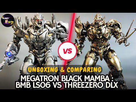 Choose Your Megatron: Ls 06 Bmb Black Mamba Or Threezero Dlx Unboxing