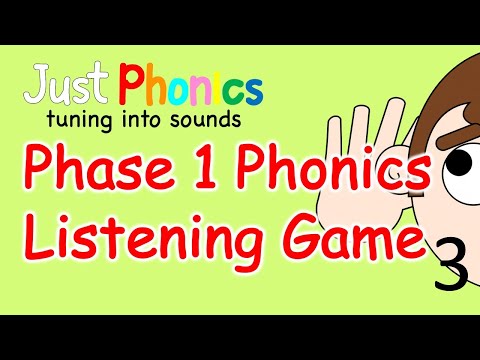 Listening Game 3 | Phase 1 Phonics Listening and Attention Skills