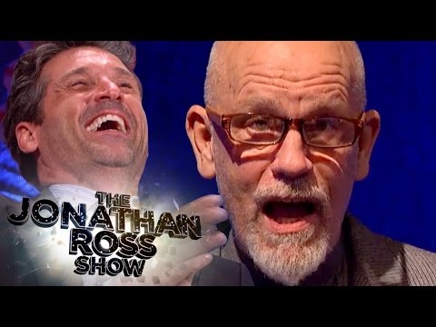 John Malkovich Reads Sexy Patrick Dempsey Tweets | The Jonathan Ross Show